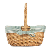 Red Hamper Full Buff Willow Childs Shopping Basket