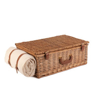 Deluxe Fully Fitted Traditional Wicker Picnic Basket