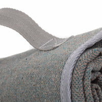 Grey Tweed Picnic Blanket