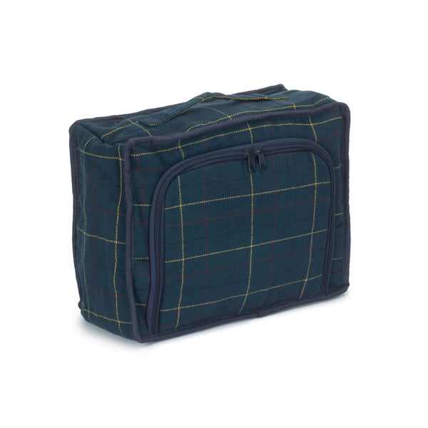 Blue Tweed Insulated Cooler Picnic Bag