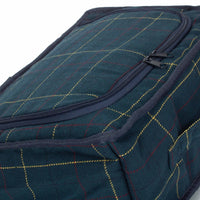 Blue Tweed Insulated Cooler Picnic Bag