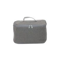 Grey Tweed Insulated Cool Bag