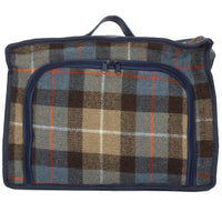 Large Ravenstor Tweed Cooler Picnic Bag