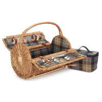 2 Person Ravenstor Barrel Fitted Wicker Picnic Basket