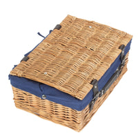 Red Hamper 36cm Picnic Wicker Basket