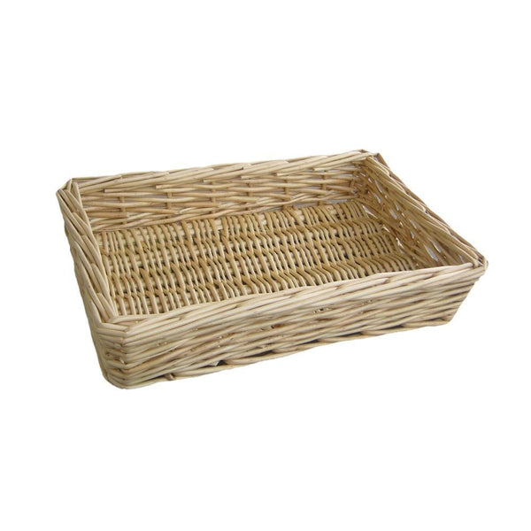 Red Hamper Rectangular Straight-Sided Wicker