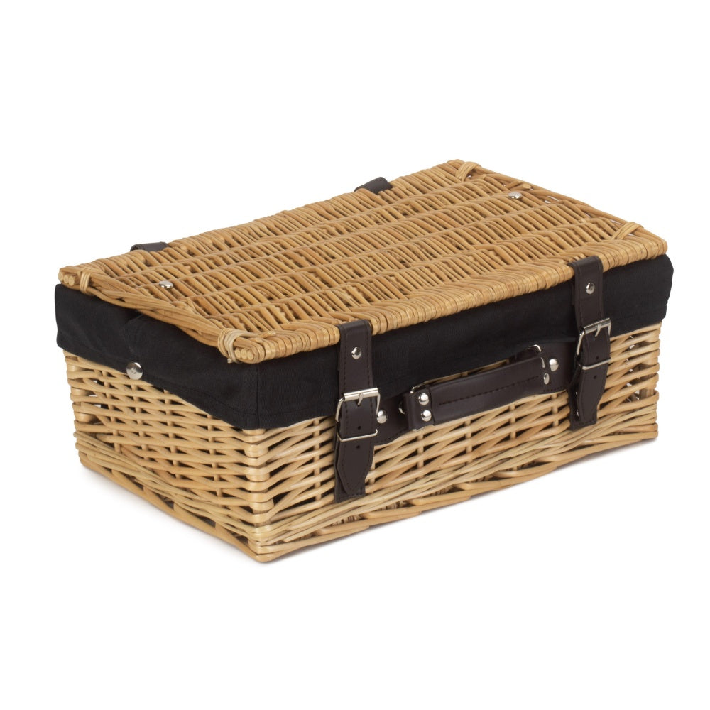 Red Hamper 36cm Picnic Wicker Basket